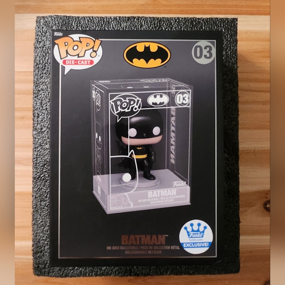Funko Pop Batman die-cast exclusive